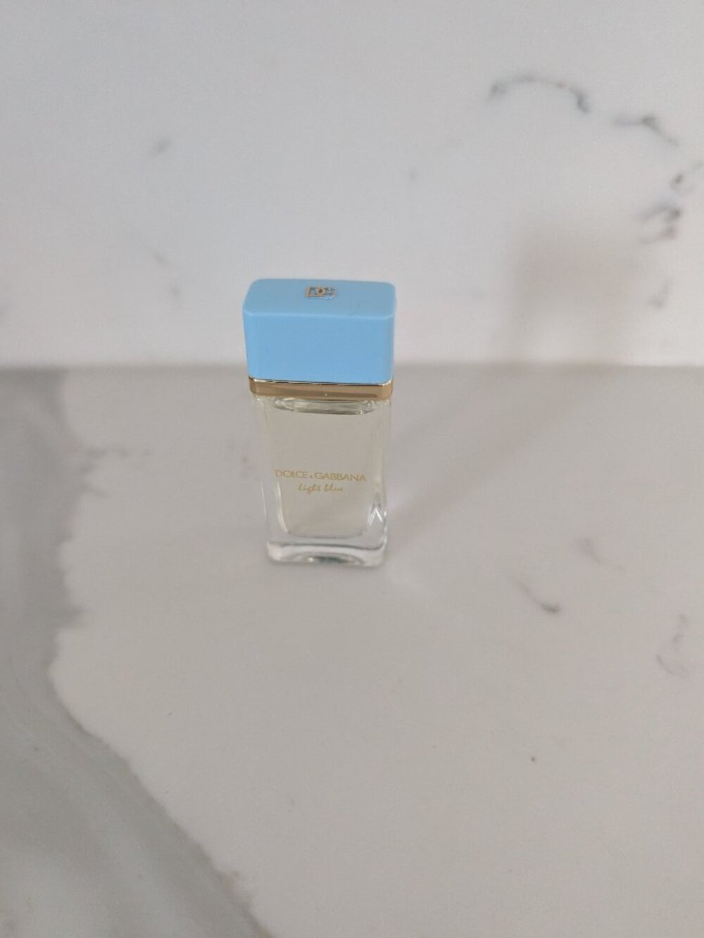 Dolce & Gabbana light blue miniature